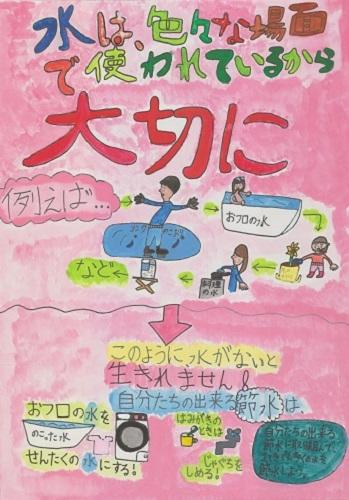 作品名「たくさんつかう、おみずたち」