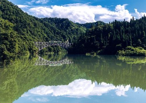 作品名「しずかなかわべのゆうがなてつろ」撮影者「かんのひろとさん」宮城県山元町